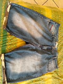 pantaloncino jeans da uomo 