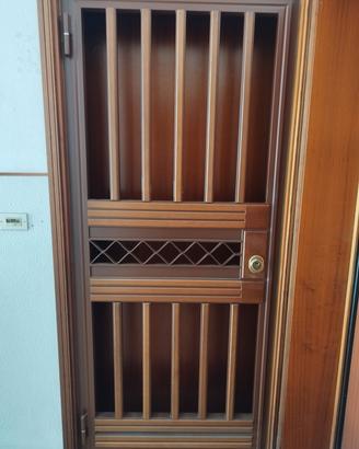 Inferriata porta d'ingresso in buone condizioni