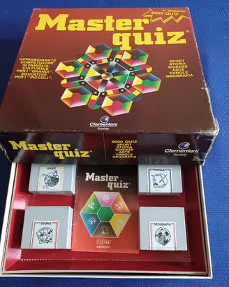 Gioco da tavolo vintage “Master Quiz” Clementoni