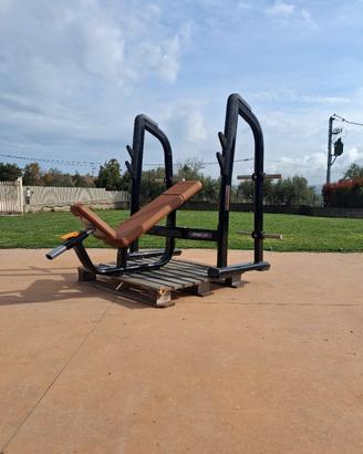 panche, attrezzi palestra, hammer life fitness