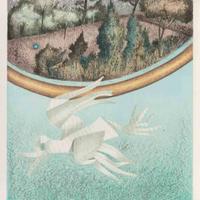 Litografia 50X70 di Enrico Benaglia