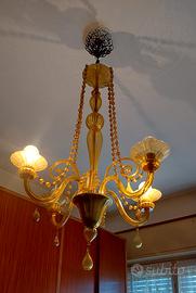 Lampadario Murano anni 50