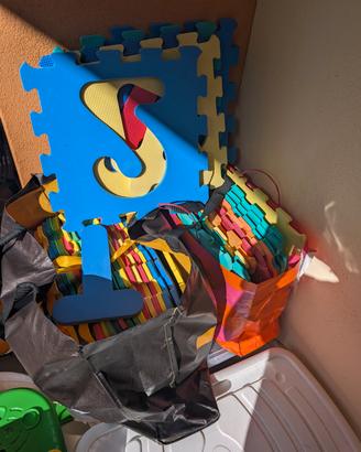 Tappeto bimbo puzzle