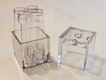 Raro Set Scultura in Vetro Bruno Contenotte