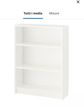 Libreria bianca ikea