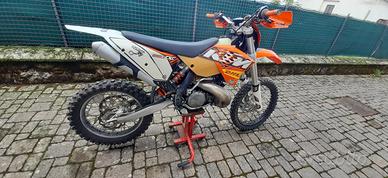 KTM 250 EXC - 2011 + carrello porta moto