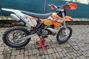 KTM 250 EXC - 2011 + carrello porta moto