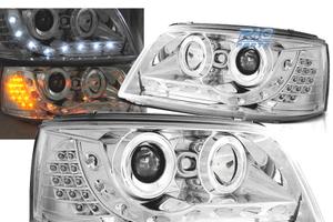 FARI PER VOLKSWAGEN VW T5 03-09 DAYLIGHT CROMATI C