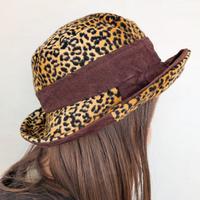cappello leopardato