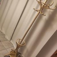 attaccapanni appendiabiti stile thonet dorato