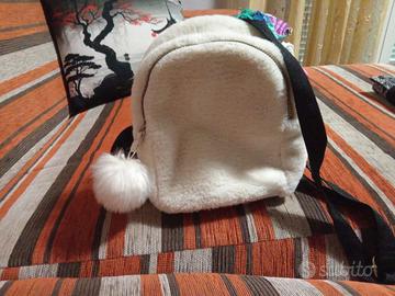 zainetto bianco bimba