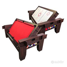 Biliardo Multigioco 7ft Air Hockey Billardhockey