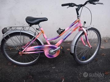 bicicletta x bimba ruota 24