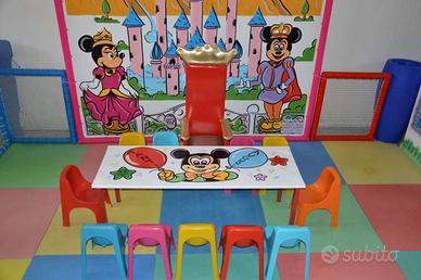 Troni, Tavoli, Panche e Sedioline per Bambini