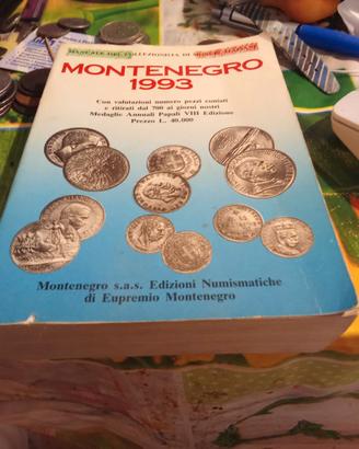 catalogo monete montenegro 1993