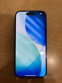 Iphone 15 PRO 256gb vetro posteriore rotto