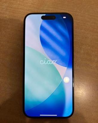 Iphone 15 PRO 256gb vetro posteriore rotto