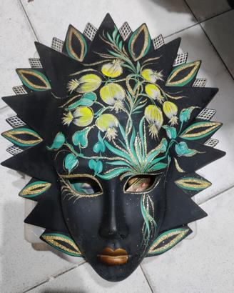 maschere in ceramica fiera di Venezia 