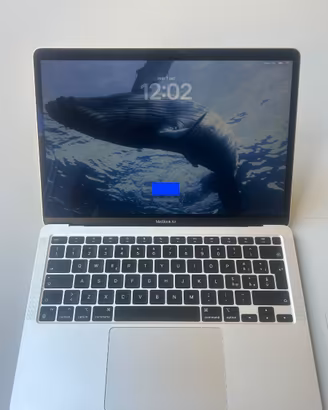 Mac book air 2020 M1 13.3’, perferto, batteria 91%