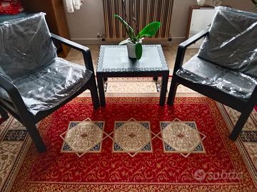 salottino per giardino