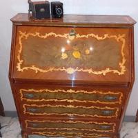 MOBILETTO RIBALTA SCRITTOIO ANNI 1970 