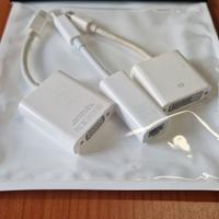 Set di 3 adattatori Apple Mini DisplayPort VGA/DVI