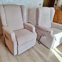 2 poltrone  Vivere 2 motori