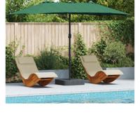 ombrellone doppio verde