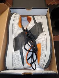 Scarpe Nike Air Force 1 Low Supreme Safari taglia