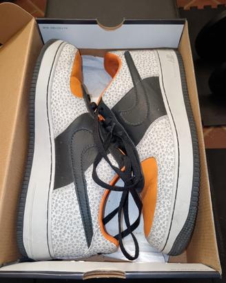 Scarpe Nike Air Force 1 Low Supreme Safari taglia