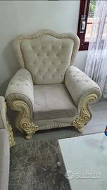 Divano elegante stile francese