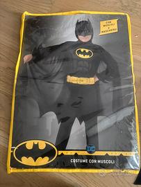 Vestito Carnevale batman taglia 3/4 anni