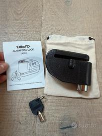 Bloccadisco con allarme moto/scooter/bici