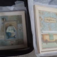 Quadri Shabby soggetto bagno