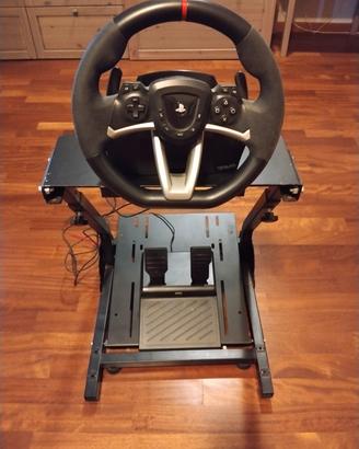 RWA racing wheel Apex ps4/5 + supporto Vevor