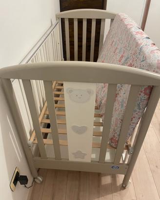 Lettino Pali birillo bianco MAI USATO