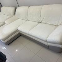 Divano letto con penisola