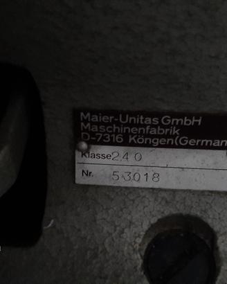 macchina punto invisibile maier industriale 