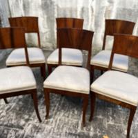 Sedie antiche con poltroncina