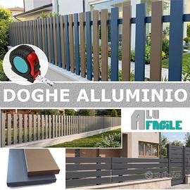 Doghe assi stecche alluminio per recinti steccati