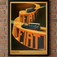 Manifesto Riccobaldi per Fiat futurista ed Nebiolo