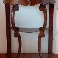 consolle antica di noce