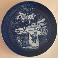 Piatto Natale 2003,porcellana or. Royal Copenhagen