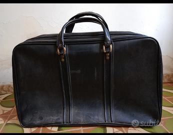 Valigia Nera anni 60-70 per Mercatini del Vintage 