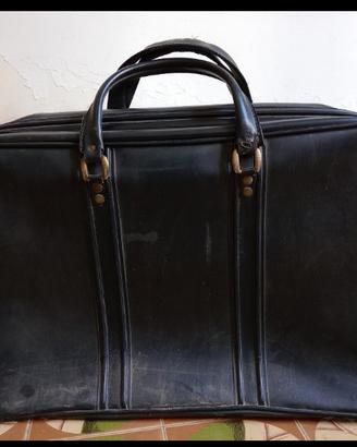 Valigia Nera anni 60-70 per Mercatini del Vintage 
