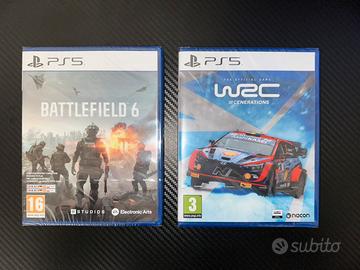 Battlefield 6 e WRC Generations PS5 - NUOVI