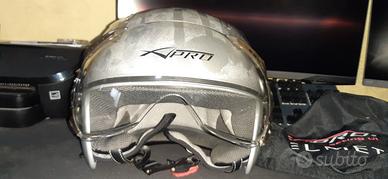 Casco e guanti x scooter-moto