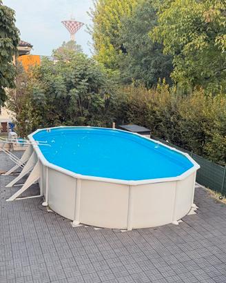 Piscina GRE modello Atlantis 800x470 h. 132