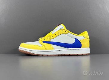 Travis Scott x Ordan Air Jordan 1 Canary Yellow 42
