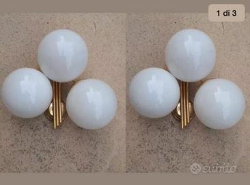 Modernariato Applique Design Stilnovo Restaurate 